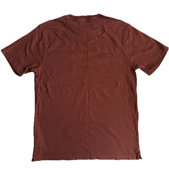 Wrangler Workwear Men's Short Sleeve Pocket T-Shirt Color Rust Size Small White - Picture 3 of 8